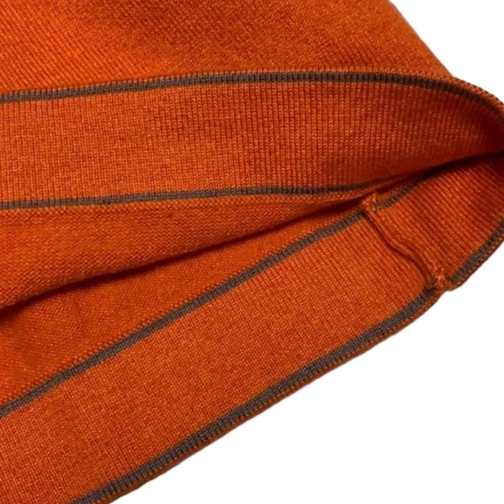 Banana Republic Silk Blend 1/4 Zip Pullover Knit Long‎ Sleeve